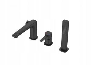 INVENA BATERIA WANNOWA 3 OTWOROWA GLAMOUR INVENA TREND CZARNA