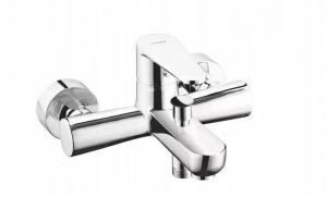 FERRO Bateria wannowa Algeo ścienna chrom 48h