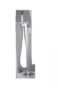 INVENA BATERIA WANNOWA WOLNOSTOJĄCA PAROS INVENA TREND CHROM