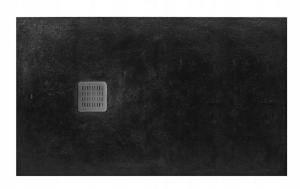 Brodzik prysznic kompozyt STONEX prostokąt 100x120x3.1cm TERRAN syfon osłon
