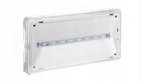 AWEX Oprawa EXIT IP65 ECO LED 1W 1h jednozadaniowa biała 