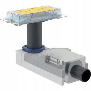Wpust Geberit do rynien CleanLine H90 h50 48h