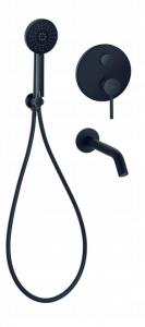 INVENA ZESTAW WANNOWY PODTYN Z BATERIĄ PODTYNKOWĄ 2-FUNKCYJNĄ DAFNI CZAR