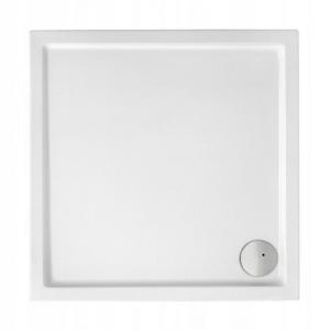 ROCA Brodzik 90x90x13 Granada Square Compact, syfon w komplecie