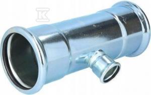 KAN-therm Trójnik redukcyjny Steel - 88.9/35/88.9