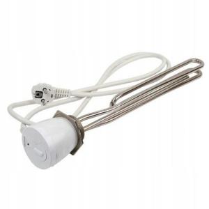 Grzałka elektryczna typ 50 4.5 kW 400 V 1 1/2 z termostatem KOSPEL