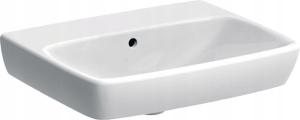 Umywalka Selnova Square B55 cm, H17.5 cm, T44 cm, z przelewem, bez otworu n