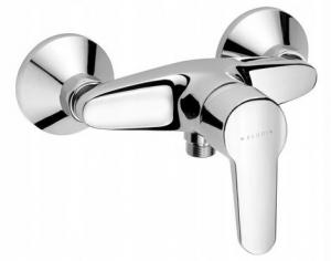 Bateria natryskowa ścienna ORAS SAGA2017 1-uchwytowa 2-otworowa chrom