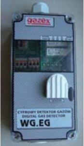 Detektor tlenku węgla WG-22 230V CO, 30/60/150ppm (s15), sensor p-p, zasila
