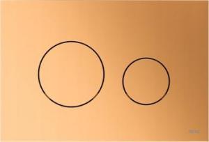 Przycisk spłukujący TECE loop do WC tworzywo sztuczne mosiądz metaliczny