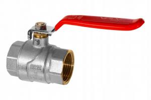 Kurek kulowy OMAX DN25-PN30-DSt (F/F) z dławikiem z dźwignią stalową (DSt)
