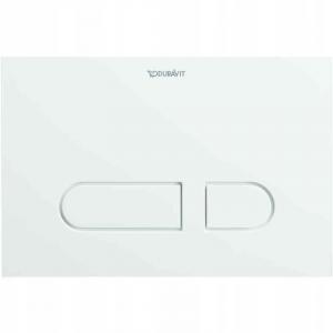 Przycisk spłukujący DURAVIT DuraSystem A1 do WC tworzywo sztuczne biały