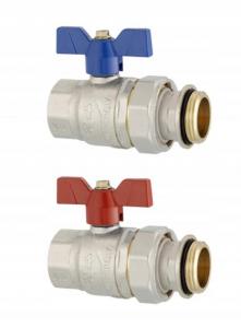 Zawory kulowe Purmo 1” do rozdzielaczy INVEST 48h