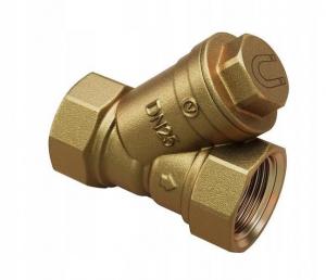 Filtr skośny do wody z wkładem magnetycznym PIZA-M DN32 śrut.