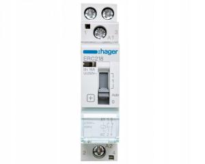 HAGER Przekaźnik instalacyjny 230VAC 1NO+1NC 16A