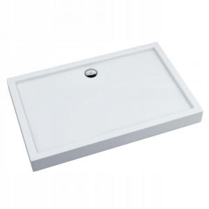 SCHEDPOL Brodzik akrylowy Competia z podbudową Stabilsound Plus 90x120x14cm