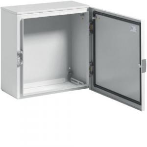 HAGER Obudowa stalowa 400x400x200 mm, IP65, drzwi stalowe pełne