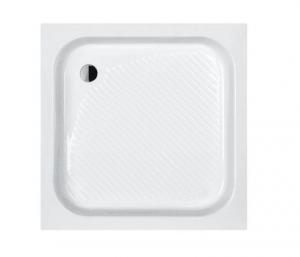 Brodzik akrylowy kwadratowy 80x80x15 cm SANPLAST Classic B/CL 80x80x15+STB