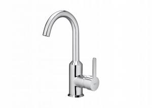 Bateria umywalkowa wysoka ROCA CARMEN 2-uchwytowa 1-otworowa mosiężna chrom