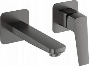 DEANTE Bateria umywalkowa Blur, titanium, podtynkowa