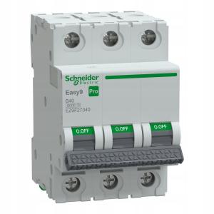 Wyłącznik nadprądowy Easy9 Pro EZ9F-B40-3 B 40A 3-biegunowy