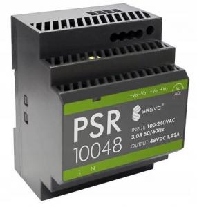 Zasilacz impulsowy PSR 10048 230/ 48VDC 1,92A 92,2W na szynę DIN, Uzas: 85-