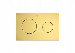 Przycisk ROCA PL10 ONE podwójny Brushed Gold
