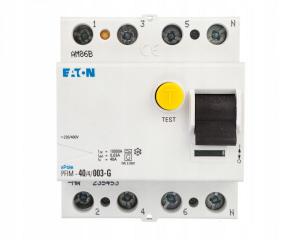 EATON Wyłącznik różnicowoprądowy 4-biegunowy PFIM-40/4/003-G-MW