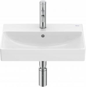 Umywalka ścienna ONA COMPACTO 50x36cm, z/otw., z/przel. Biały ROCA