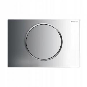 GEBERIT Przycisk spłukujący Sigma10, przedni, chrom bł-chrom mat-chrom bł.