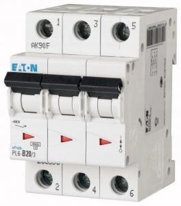 EATON Wyłącznik nadprądowy 6kA PL6-C20/3