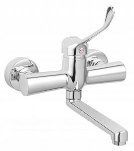 FERRO Bateria umywalkowa ALGEO MEDICO ścienna, chrom