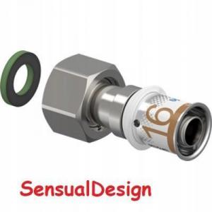 UPONOR Uponor S-Press PLUS złączka z ruchomą nakr. 16-G3/4SN