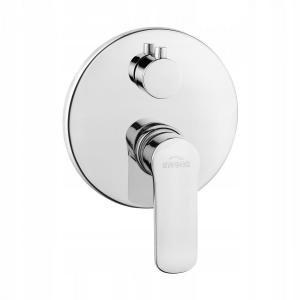 Bateria natryskowa INVENA podtynkowa SIROS 2-funkcyjna 48h