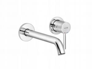 Bateria umywalkowa ścienna podtynkowa KLUDI BOZZ 2-otworowa chrom