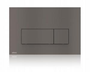 Przycisk sterujący ALCADRAIN THIN do systemów podtynk gun metal mat
