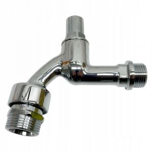 SCHELL Zawór czerpalny 1/2, chrom z BSZ głowica na klucz nasadkowy sw6