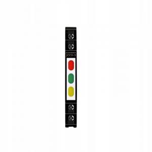 Lampka kontrolna zasilania z zabezpieczeniem LK-BZ-703G 1/3S 3X230V 3xLED Z
