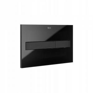 Przycisk spłukujący ROCA PL7 2-funkc do syst DUPLO ONE czarny