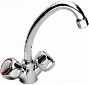 FERRO Bateria umywalkowa Standard stojąca, chrom