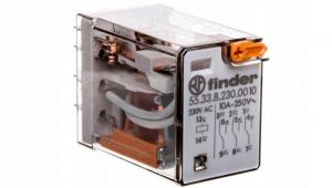 FINDER 55.33.8.230.0010 Przekaźnik 3P 10A 230V AC