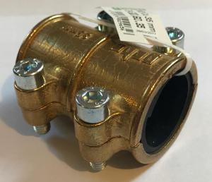 Dwudzielna mosiężna obejma naprawcza MD 35mm