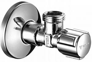 Zawór kątowy regulacyjny Comfort 1/2x1/2 chrom z ASAG