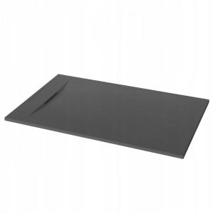 BRODZIK PRYSZNICOWY PROSTOKĄTNY ALVERO INVENA TREND, 90X120 CM CZARNY