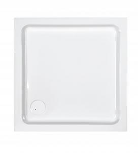 Brodzik akrylowy kwadrat 80x80x9 cm SANPLAST Free Line B/FREE + stelaż STB