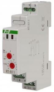 F&F Regulator temperatury w zakresie od -4 do +5 st.C, I=16A, 1moduł