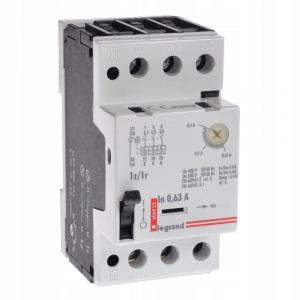 LEGRAND Wyłącznik silnikowy M250 1Z/1R (0,4A - 0,63A)