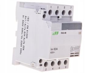 Stycznik modułowy ST63-31 stycznik modułowy styki 3NO+1NC I=63A nap. Cewki