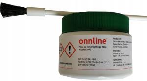 Pasta topnik do lutowania z cyną + pędzel ONNLINE 100g