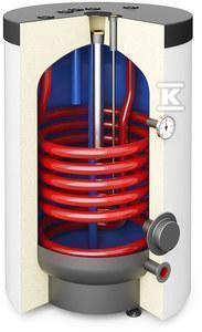 Wymiennik stojący GALMET RONDO wężownica 120L spiralna 48h